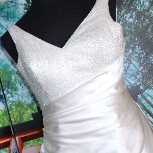 BEADED WEDDING DRESS IVORY, 14
